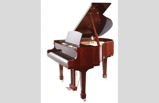 Steinhoven SG148 Polished Walnut Baby Grand Piano All Inclusive Package - Image 1